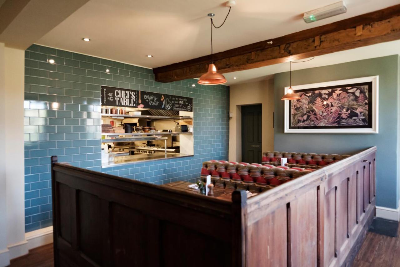 The Bower Inn Bridgwater Eksteriør bilde Interior of the restaurant